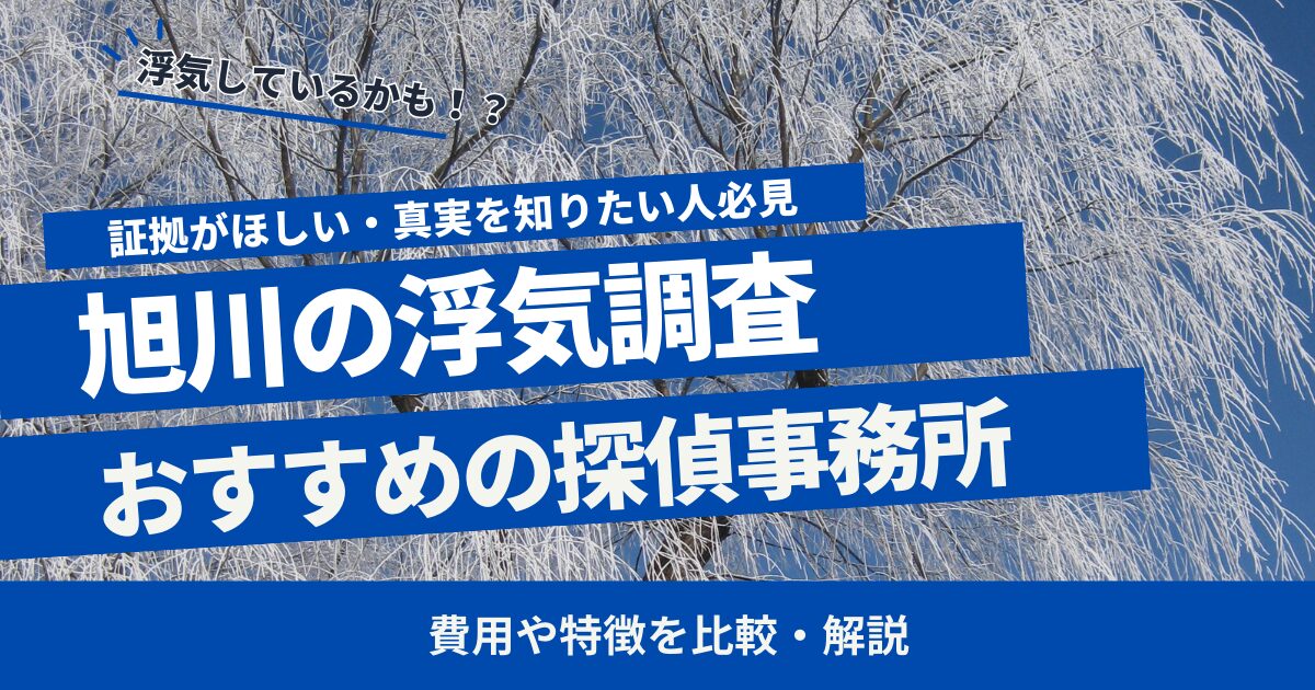 旭川 浮気調査